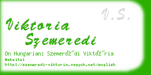 viktoria szemeredi business card